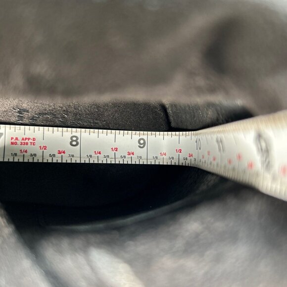 Born Over The Knee Boots Womens Size 7 Black Suede Pull On Block Heel Round Heel - Picture 7 of 13